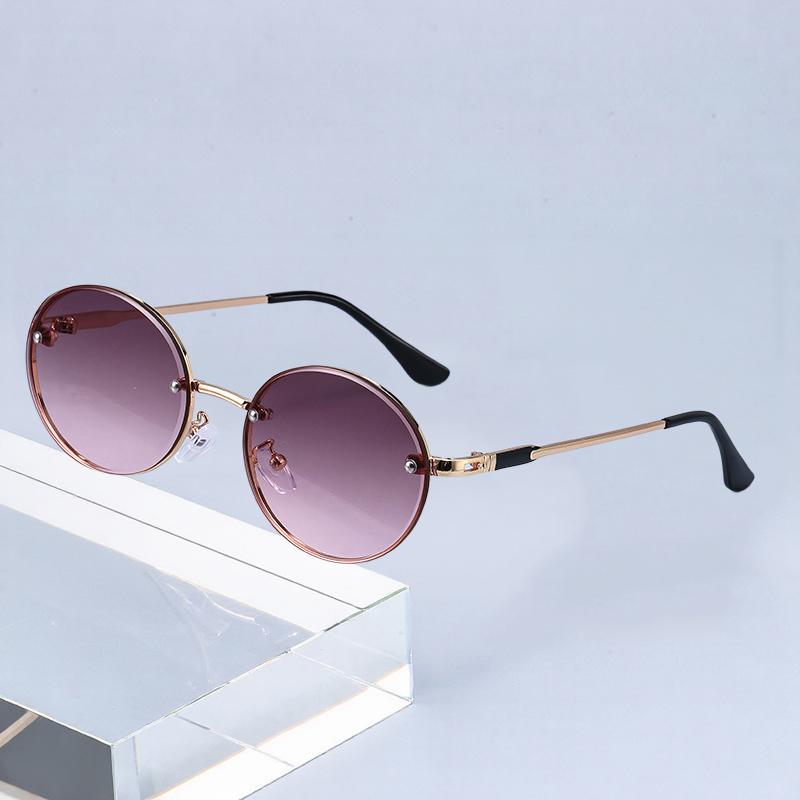 Xiaomi Vintage Round Metal Sunglasses for Men Women UV400 Gradient Lens Retro Outdoor Driving Beach Eyewear