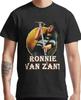 Bawełniany T-shirt Unisex Ronnie Van Zant – Obowiązkowy dla Prawdziwych Fanów Lynyrd Skynyrd Koszulka Unisex