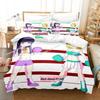 New Hi Score Girl Bedding Set Single Twin Full Queen King Size Bed Set Adult Kid Bedroom Duvetcover Sets Anime Parure De Lit Bed