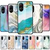 Gehärtetes Glas Case für Poco X7 Pro Rückabdeckung PC Hart Stoßfest Cases für Xiaomi PocoX7 Pro Funda Marmorstruktur Mode Coque