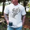 Comfort Colors Werewolf Biker Motorcycle Chopper Rider Graphic Tee Unisex T-Shirt