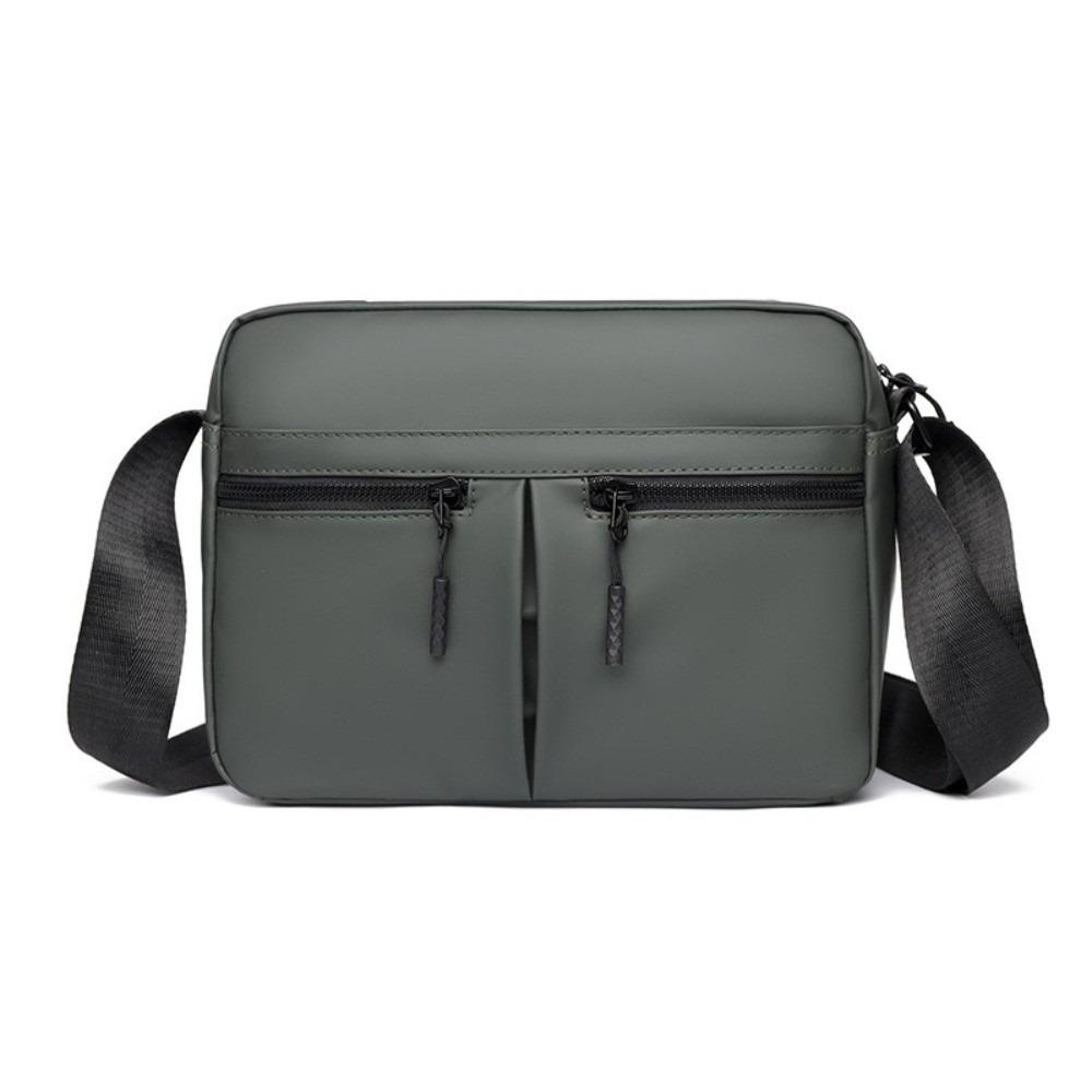 Fabric Men's Shoulder Bag Large Capacity Nylon Crossbody Bag Simple Man Messenger Bag  Outdoor