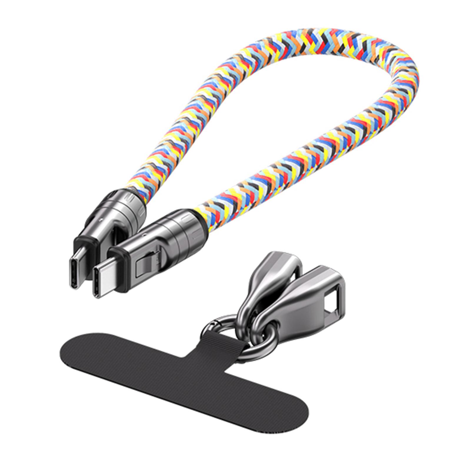 

Phone Lanyard Charging Cable Type C to Type C 240W Smart Chip PD Charging Data Sync Type 1