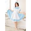 Ragazze Donne Cosplay Cameriera Maid Festa Costumi di Scena Alice nel Paese delle Meraviglie Tono di Luce Blu Maid Lolita