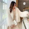 Cappotto in finta pelliccia di visone corto da donna 2 autunno e inverno nuovo pelo lungo peluche alla moda top da donna vestibilità attillata