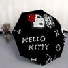 1pc Skeleton Hello Kitty PatternUmbrella with Plastic Handle,Suitable for All Seasons Home Travel Outdoor UmbrellaSanlio232