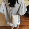 Casual Simple Small Bag Women's New Trendy Summer Fashion Commuter Messenger Bag Shoulder Small Square Bag