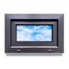 Finestra PVC Antracite 60X40 Destra, Nuova 600X400 Mm Vasistas-Apertura a Ribalta Bi-Vetro