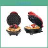 Mini Waffle Machine Multilayer Base Nonstick Electric Waffle Maker For Home Baking And Breakfast
