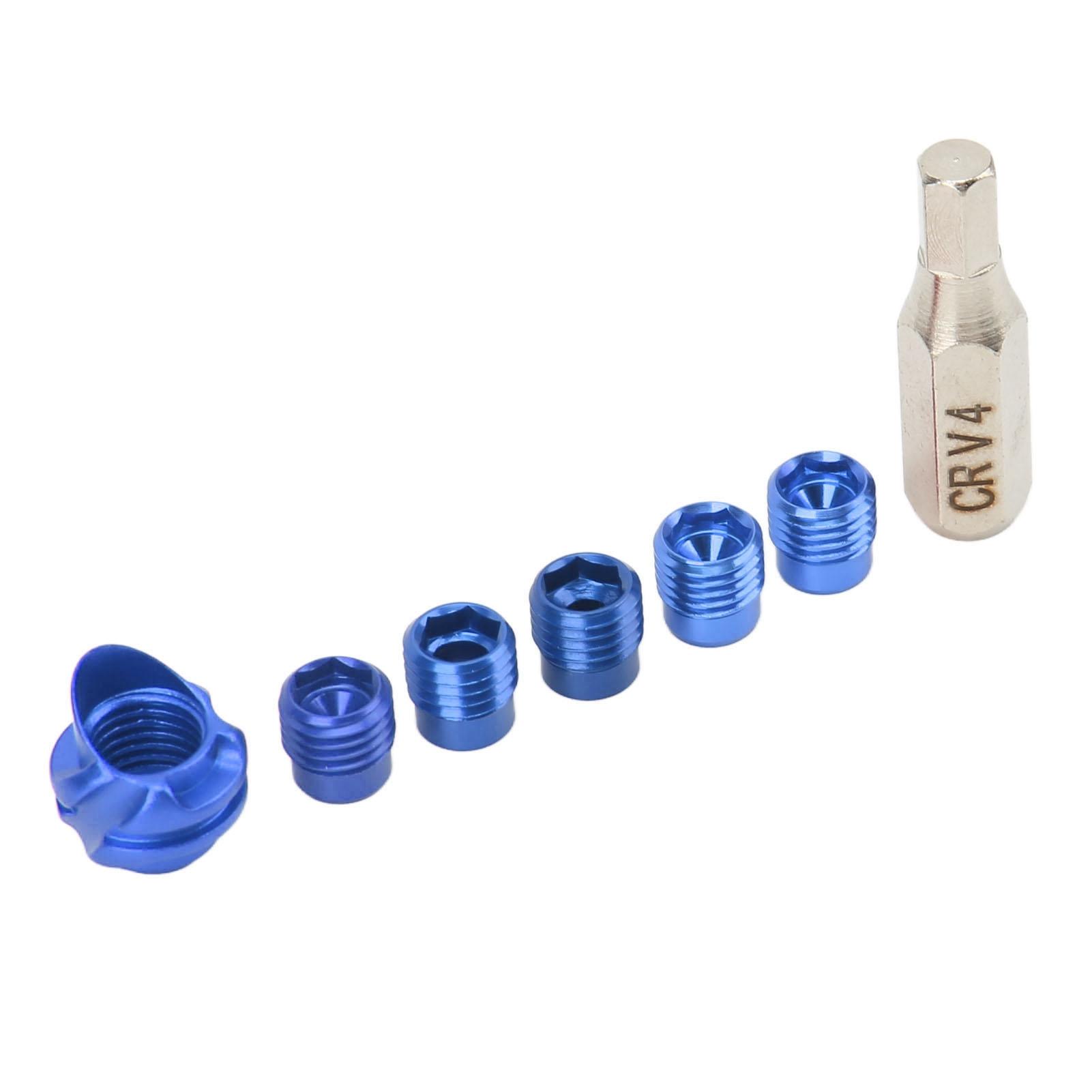 

Compound Bow Peephole Set with Cap 37 Degree Replaceable Inner Core Peep Sight Set Blue синій
