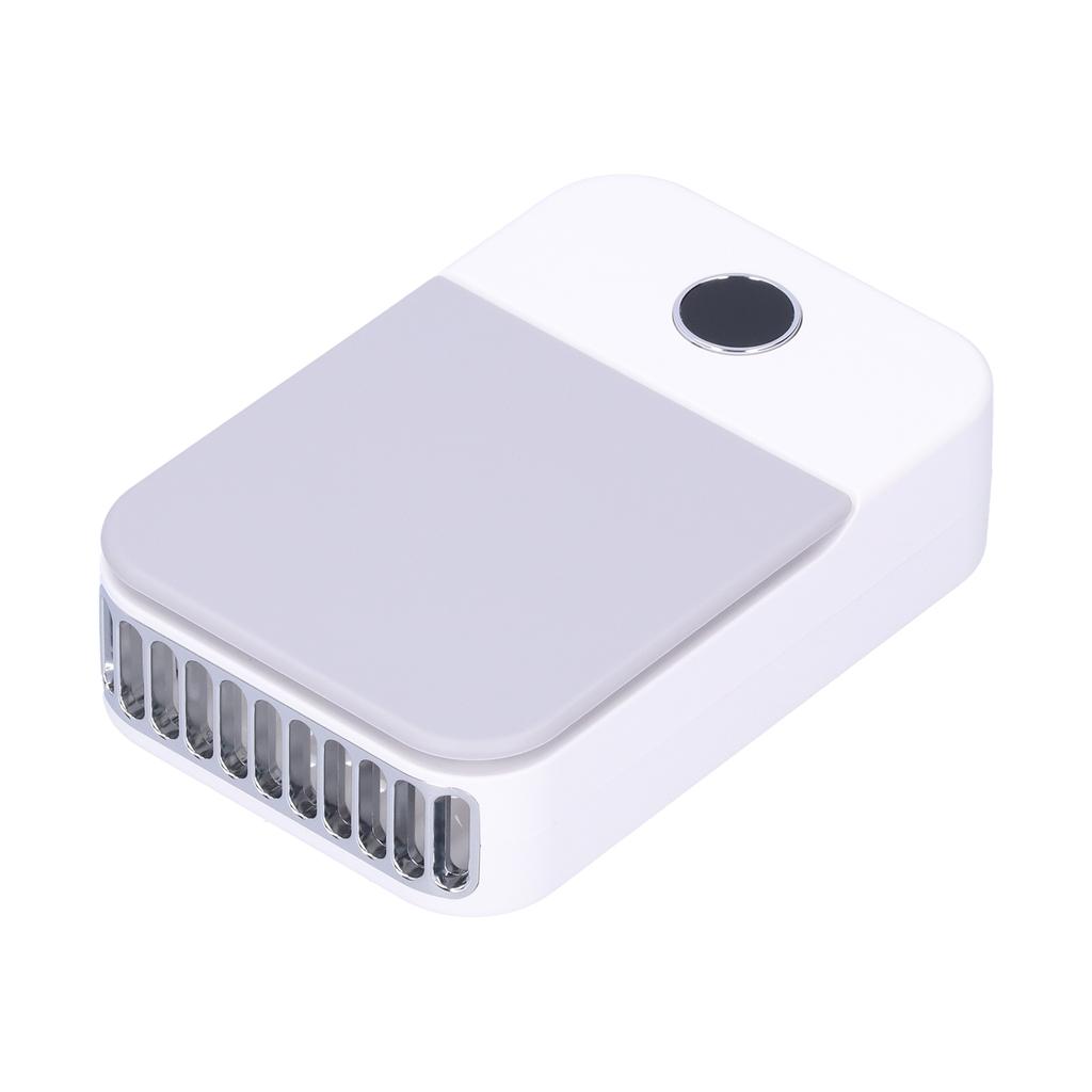 LED Digital Display Electric Fan USB Charging Portable Hanging Neck Electric Fan for Home Outdoor