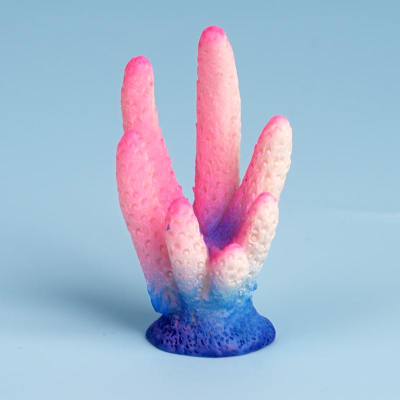 Aquarium Artificial Coral Landscape Ornaments Garden Fish Tank Decor Resin Reef Rock Making Simulation Starfish DIY Background