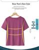 Women's Summer 2026 Short-Sleeved Two-Piece Set for Middle-Aged Moms and Elderly Women