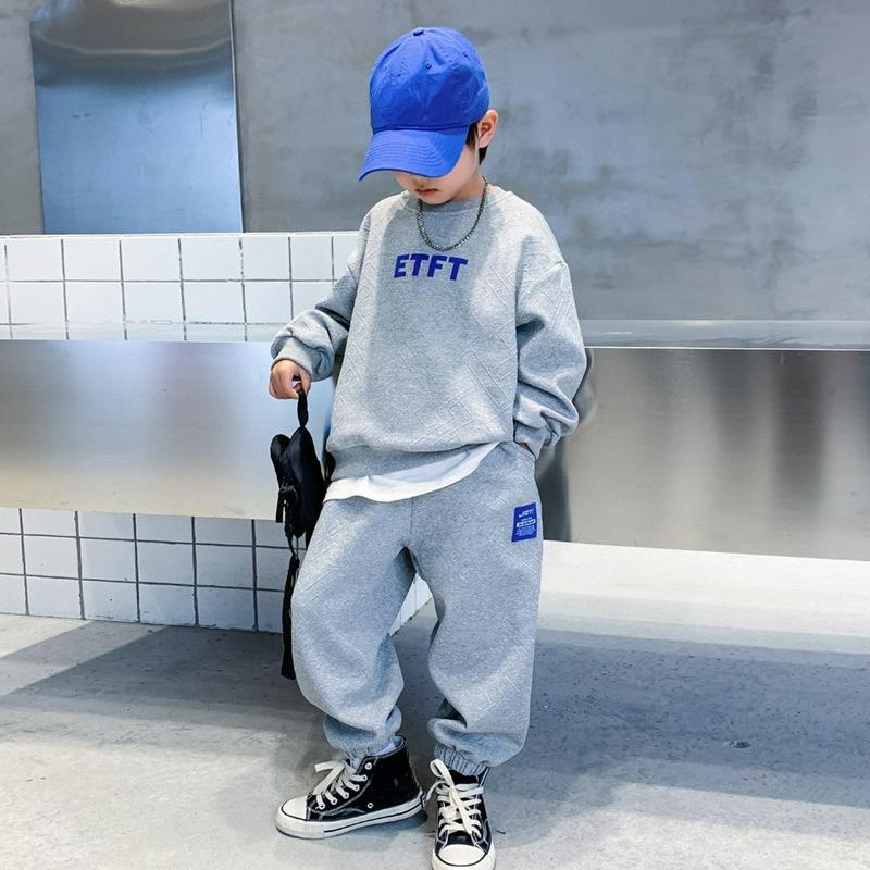 Children's Clothing, Boys' Suits, Autumn Clothes, Children's Clothes, Handsome, Big Children's Sweaters, Spring and Autumn Tide Brands