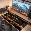 Chicago Fire Large Size Mouse Pad Large Gaming Table Cushion Nonslip Laptop Tablet Big Mousepad Xxl Mat Mini Pc Playmat With Lock Edge