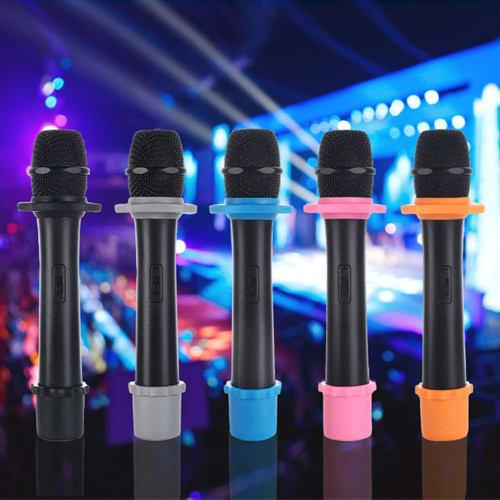 Set of 5 Microphone Slip and Protective Rings for Microphones, Ideal for Equipment Layout and Large Microphones