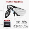 Puroma Bicycle for Outdoor UV with Lock Oxford Storage Bag Included Cover, Waterproof, Thick, Scooters, Use, Rain, Sun, Protection, Dustproof,