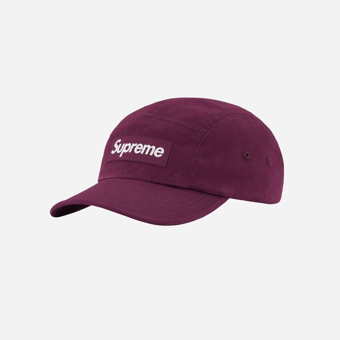 

Твиловая кепка Supreme из ткани чинос, темно-фиолетовая, 22FW -