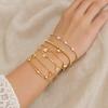 6 Layer Bracelet, Adjustable Tail Chain, Alloy Plating Wear-Resistant Multi-Layered Bracelet, Korean Style Bracelet for Women
