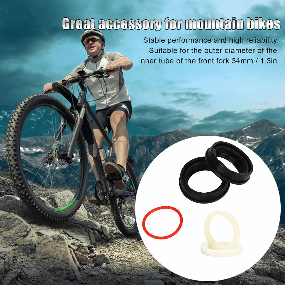 Easy Replacement Bike Front Fork Seal Ring Bicycle Front Fork Repair Kit Bicycle Fork Maintenance