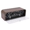 Automatic Watch Winder with LED Light Mechanical Watch Winding Box for Maintenance 5 Modes 4 Watch Positions