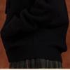 BCBG Wool Knit Hoodie Zip Up B5w9k101