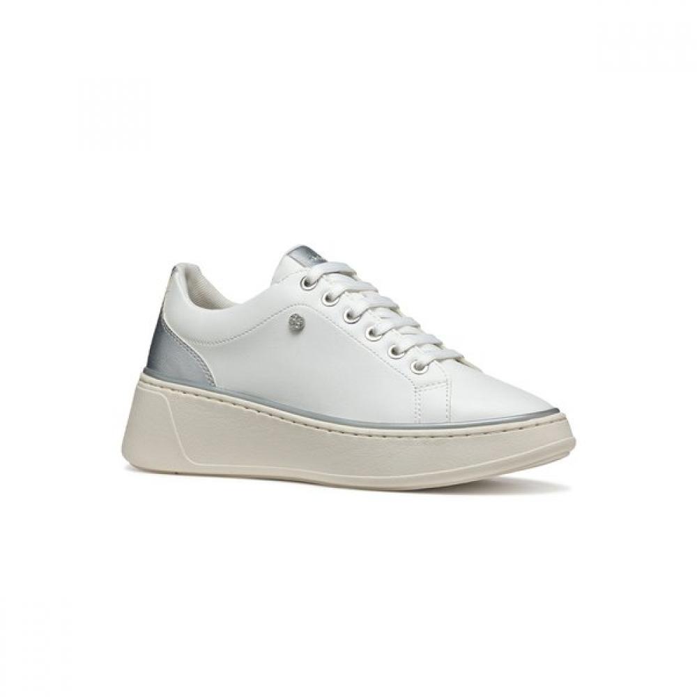 Geox Women S Comfort Platform SneakerS White 8gxyha5S9S