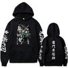 Demon Slayer Anime Hooded Hashibira Inosuke Printed Men Women Hoodies Comfortable Oversized Sweatshirt Harajuku Mlae Streetwear