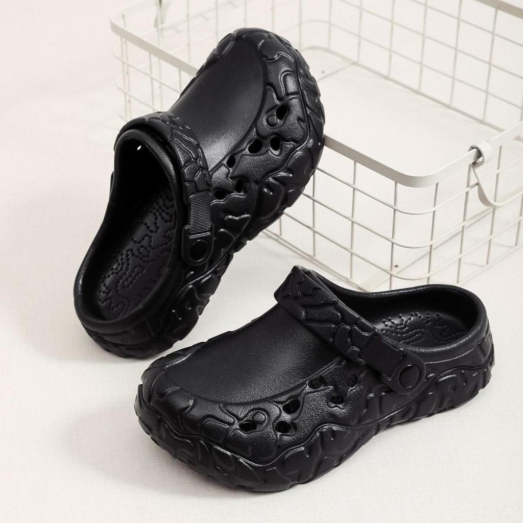 Men's and Women's Trendy Closed-Toe Non-Slip Thick Sole Sandals for Summer Outdoor Beach