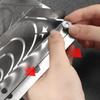 Precision 45° Plastic Insulation Pipe Cutting Ruler Portable Multifunctional Foam Pipe Cutter Guide Tool