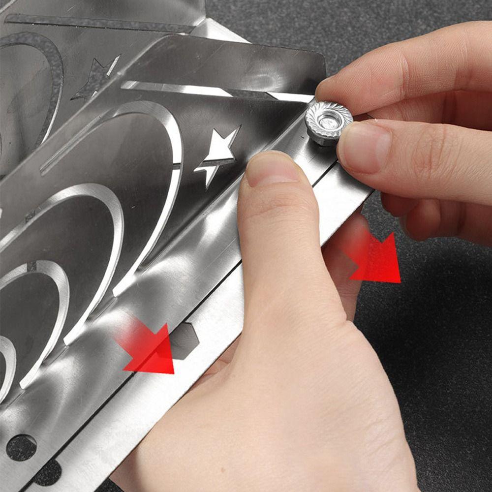 Precision 45° Plastic Insulation Pipe Cutting Ruler Portable Multifunctional Foam Pipe Cutter Guide Tool