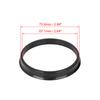 UXCELL 4pcs 67.1mm To 60.1mm 72.6mm To 57.1mm 66.6mm To 57.1mm Car Hub Centric Rings Wheel Bore Center Spacer Hub Rings