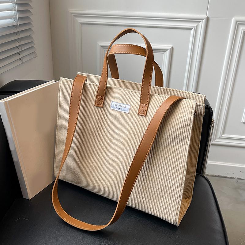 Versatile Crossbody Bag for Women Office Commuter Bag High Capacity Shoulder Bag Retro Shopper Shopping Bag New