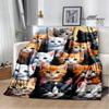 3D Cute Cat Printed Blanket Flannel Warm Blankets Soft and Comfortable Blanket Bed Linings Cubre Cama Birthday Gift