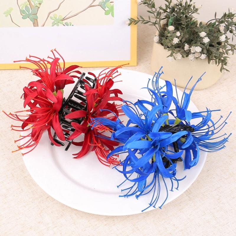 Women Bianan Flower Hairpin Hair Clip Girl Hair Access for Parties Side Clip Hairpins