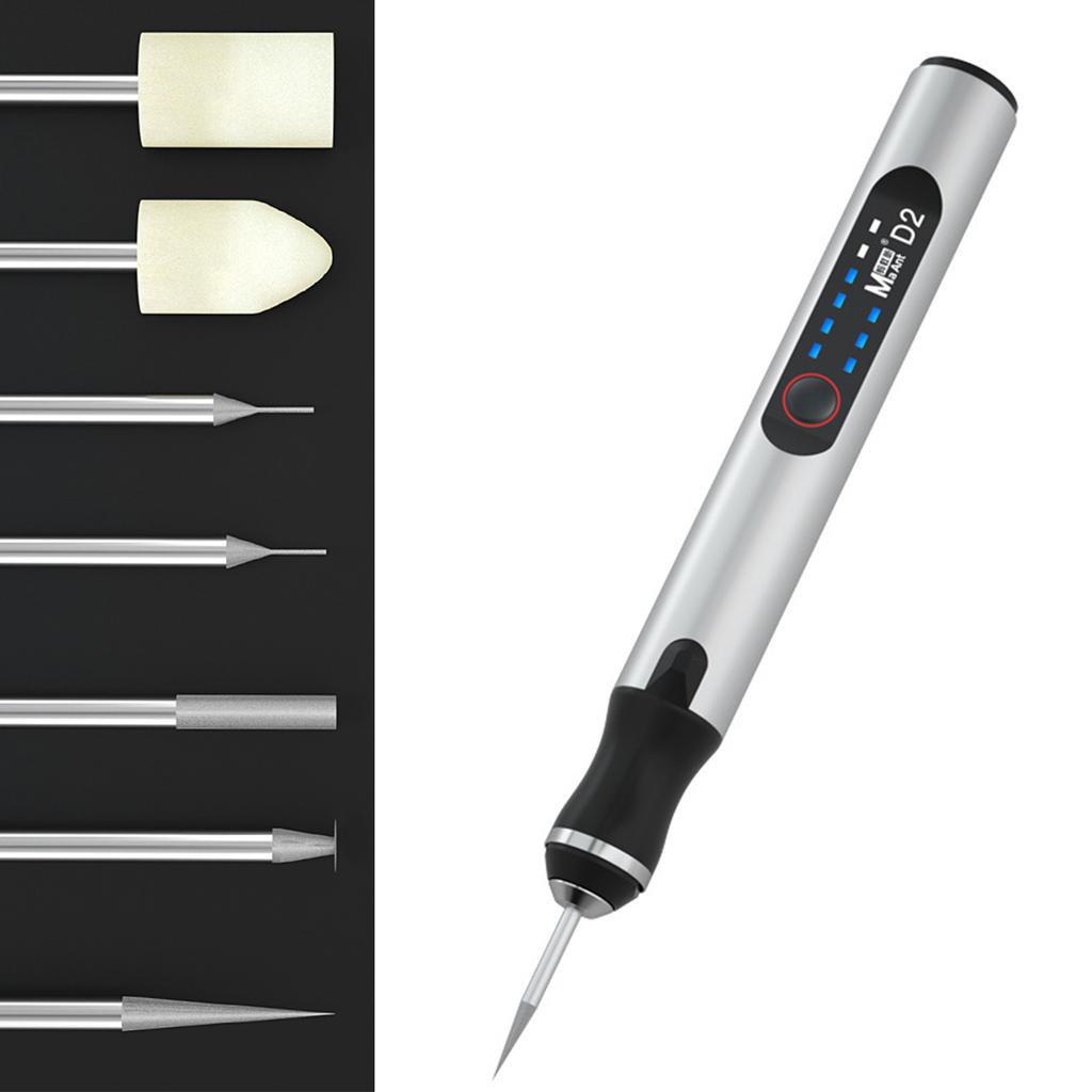 Intelligent Grinding Pen USB Charging Electric Sharpening Pen Rotary Tool Cordless Engraver Pen Wide Applications