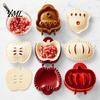 Nonstick Hand Pie Press 2Pcs Fall Molds Set, Autumn Theme Dough for Pumpkin Apple And Kitchen Baking Tools Acorn Mini Fruit Pies, Thanksgiving Tools,