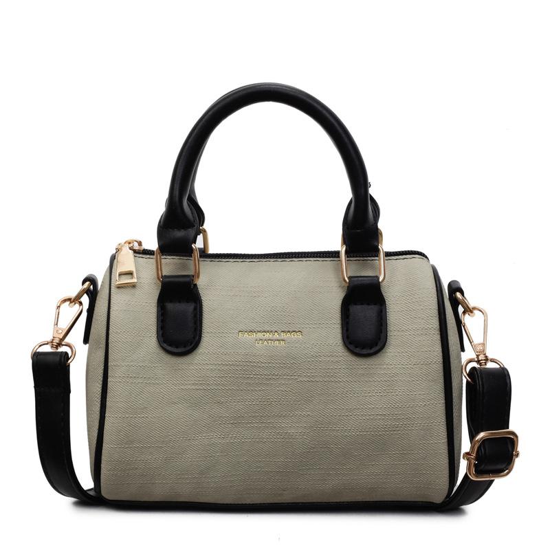 Tasche Damen Neue Handtasche Mode Vielseitige Schultertasche Splicing Umhängetasche