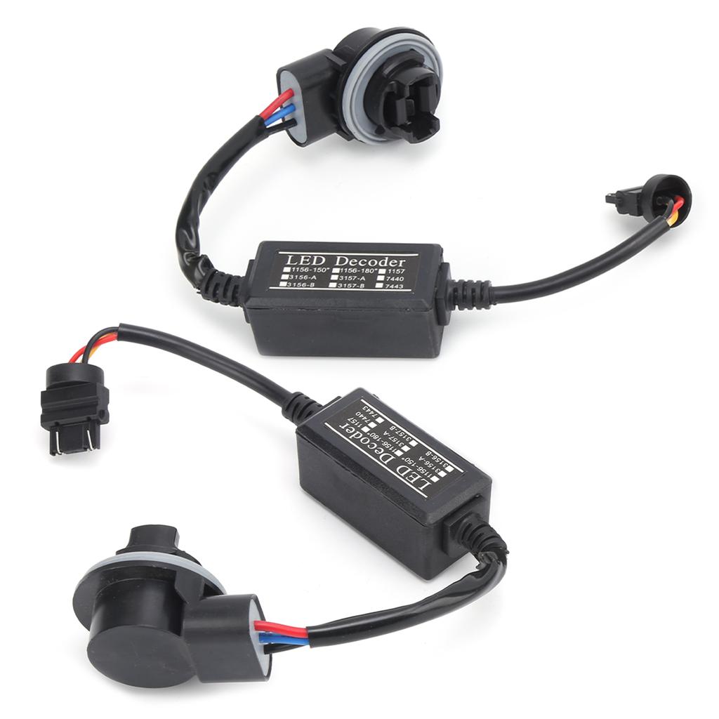 2pcs 3157B LED Decoder Load Resistor Canbus Flash Error Free Canceller for Car Headlight Fog Lamp