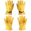 1Pair Leather Gloves Working Protection Gloves Garden Labor Gloves Gardening L