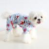 Petstyle Cute Fleece Dog Cat Onesie Warm Winter Pet Pajamas Small Medium Clothing