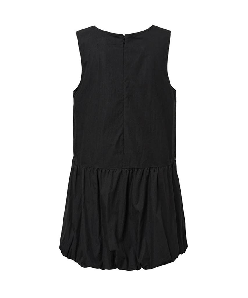 Amomento Volume Mini Dress_Black