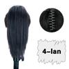 MISS WIG Synthetic Messy Hair Buns Straight Hair Pieces Claw Extensions Clip In Ponytail Hair Buns For Women Daily Use Hair