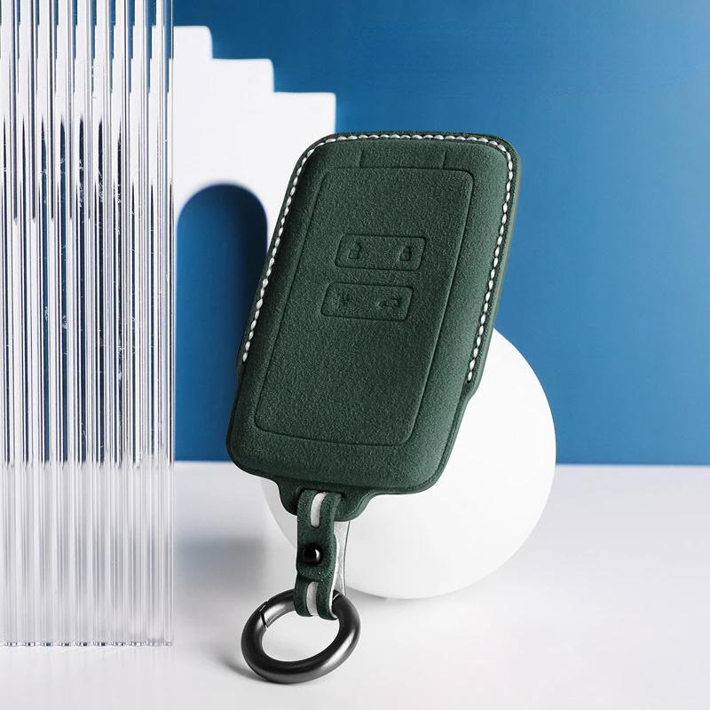

Top Suede Car Key Case Cover For For Renault Koleos Kadjar Captur Megane Talisman Espace Clio Zoe Scenic 4 Arkana Dacia Sandero