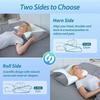 New 2 In 1 Ergonomic Memory Foam Pillow Help Sleep,Protect The Neck Cervical Orthopedic Travel Neck Pillow For Sleeping For Home