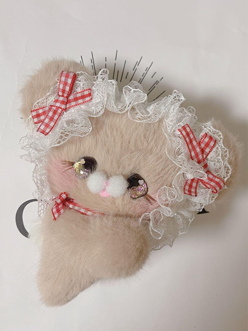 

[USED] Sanrio Pream Prim Artist Teddy Bear Handmade Plush Toy