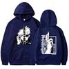 Anime Sweatshirt Cool Gojo Satoru Grafikdruck Hoodie Vintage Unisex Pullover Herren Kapuzenpullover Oberteile Oversize Streetwear Kleidung