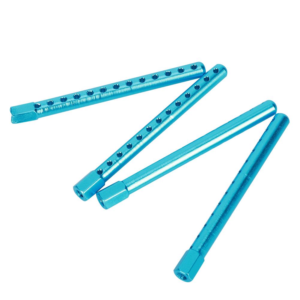 4Pcs Aluminum Alloy RC Car   Column Accessory Spare Parts Fit for   1Celsius10 122037