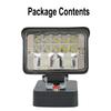 Work Light For RIDGID/AEG 18V LED Without Battery Torch Flood Light High Brightness Li-Ion 30W Power Low Voltage Work Light