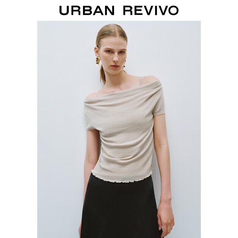 UR 2026 Women s Cowl Neck Lace Knit Camisole Large